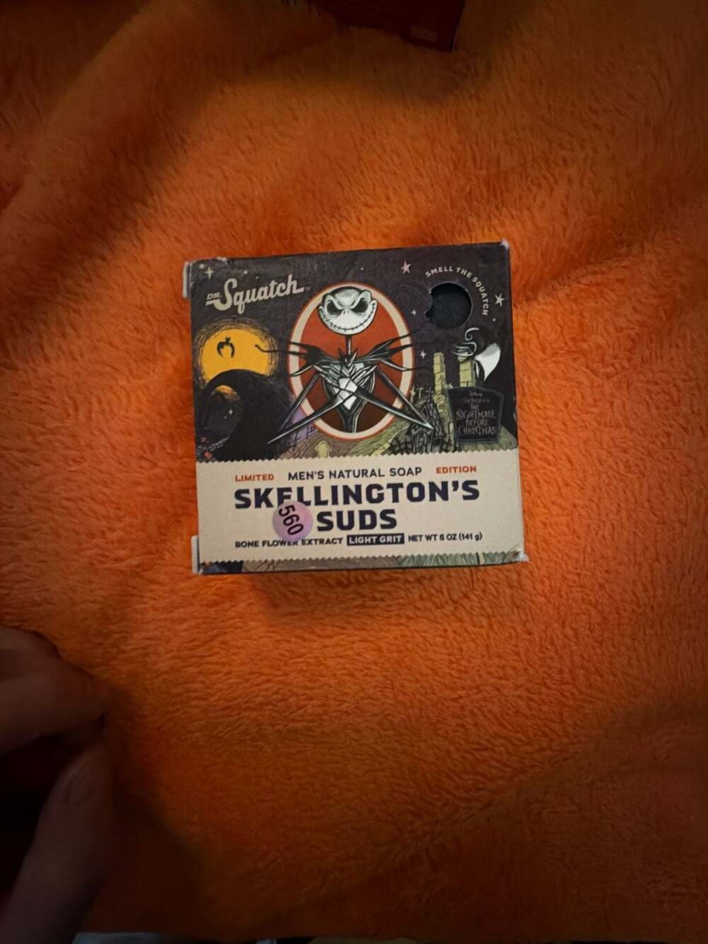 #369 Dr. Squatch Skellington's Suds Bar Soap